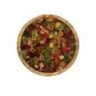 APTUNION - MACEDOINE FRUITS CONFITS TRICOLORES 5KG